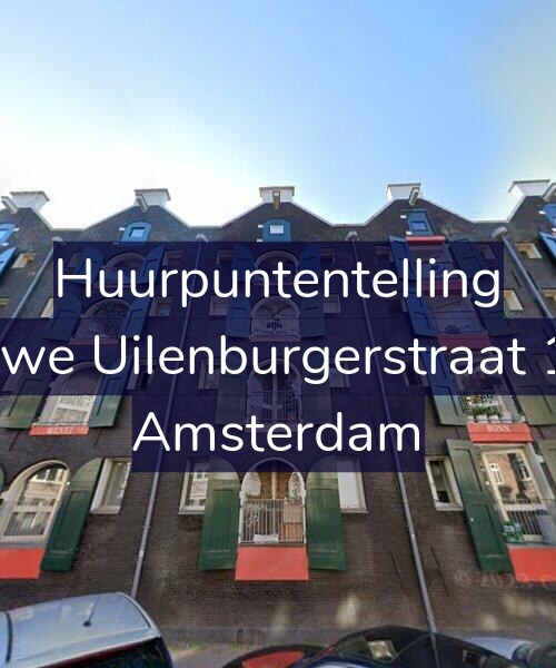 Foto gevel Huurpuntentelling voor Nieuwe Uilenburgerstraat 15-G, Amsterdam