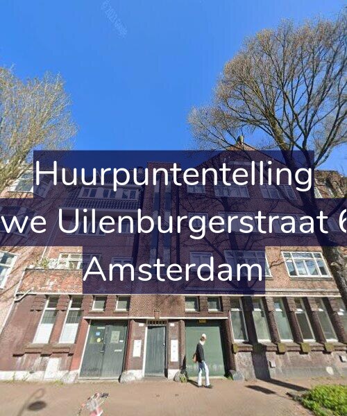 Foto gevel Huurpuntentelling voor Nieuwe Uilenburgerstraat 64-A, Amsterdam