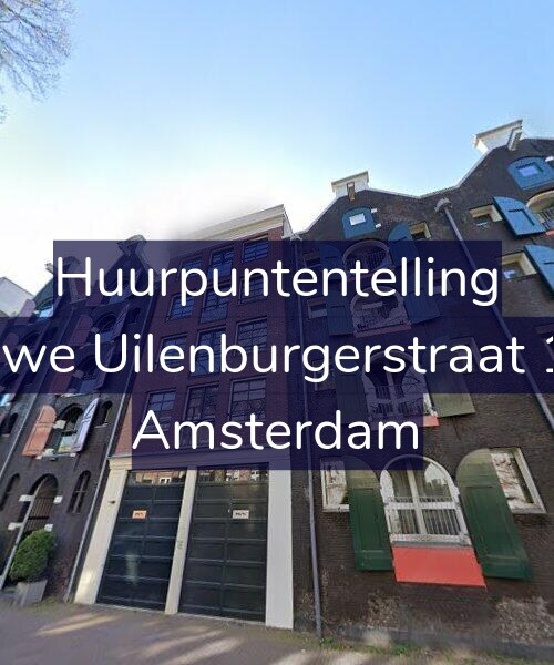 Foto gevel Huurpuntentelling voor Nieuwe Uilenburgerstraat 11-B, Amsterdam