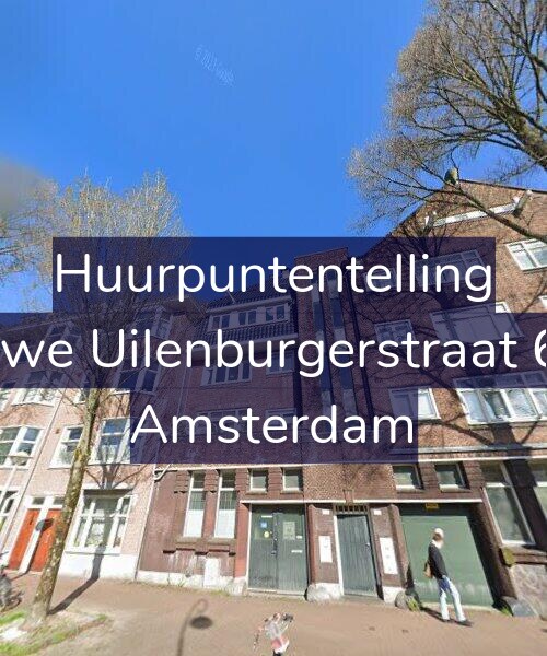 Foto gevel Huurpuntentelling voor Nieuwe Uilenburgerstraat 66-A, Amsterdam