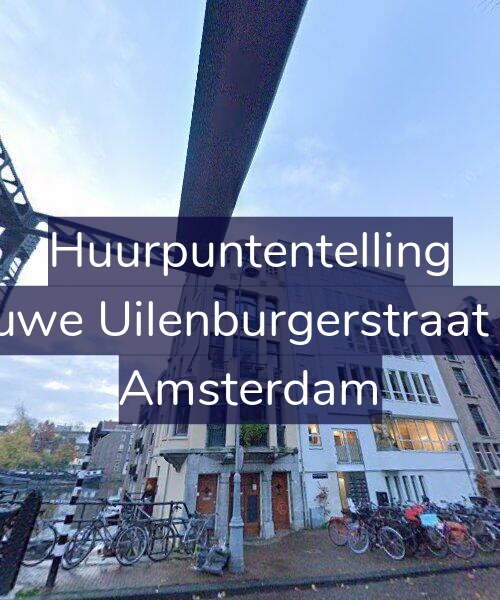 Foto gevel Huurpuntentelling voor Nieuwe Uilenburgerstraat 1-B, Amsterdam