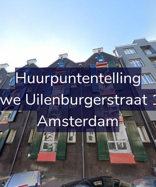 Foto gevel Huurpuntentelling voor Nieuwe Uilenburgerstraat 15-D, Amsterdam