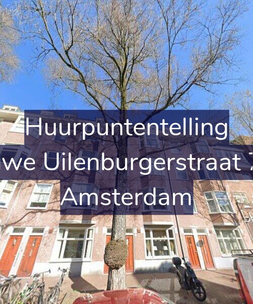 Foto gevel Huurpuntentelling voor Nieuwe Uilenburgerstraat 72-3, Amsterdam