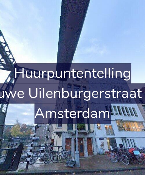 Foto gevel Huurpuntentelling voor Nieuwe Uilenburgerstraat 1-C, Amsterdam
