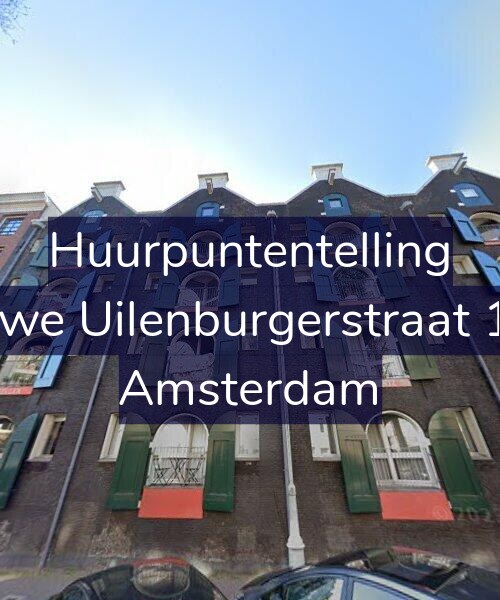 Foto gevel Huurpuntentelling voor Nieuwe Uilenburgerstraat 13-M, Amsterdam