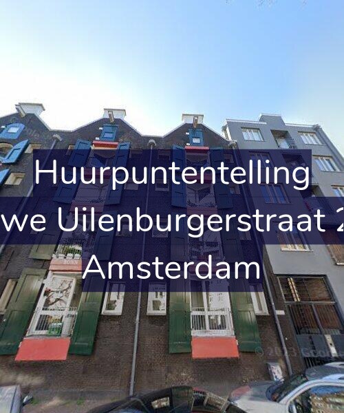 Foto gevel Huurpuntentelling voor Nieuwe Uilenburgerstraat 21-A, Amsterdam