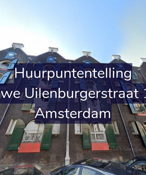 Foto gevel Huurpuntentelling voor Nieuwe Uilenburgerstraat 17-K, Amsterdam