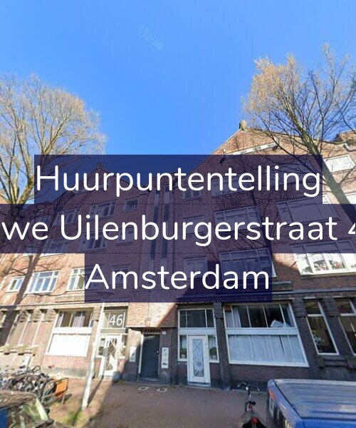 Foto gevel Huurpuntentelling voor Nieuwe Uilenburgerstraat 42-B, Amsterdam
