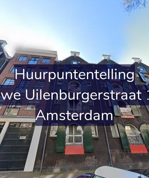 Foto gevel Huurpuntentelling voor Nieuwe Uilenburgerstraat 19-P, Amsterdam