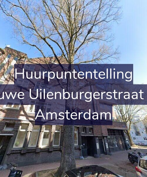 Foto gevel Huurpuntentelling voor Nieuwe Uilenburgerstraat 6-B, Amsterdam