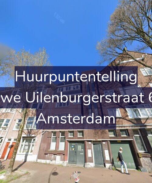 Foto gevel Huurpuntentelling voor Nieuwe Uilenburgerstraat 66-B, Amsterdam