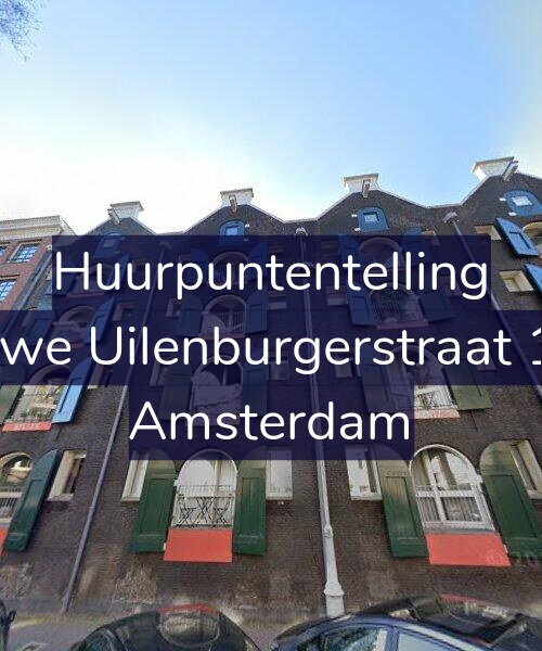 Foto gevel Huurpuntentelling voor Nieuwe Uilenburgerstraat 19-N, Amsterdam