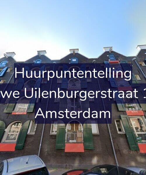 Foto gevel Huurpuntentelling voor Nieuwe Uilenburgerstraat 19-G, Amsterdam