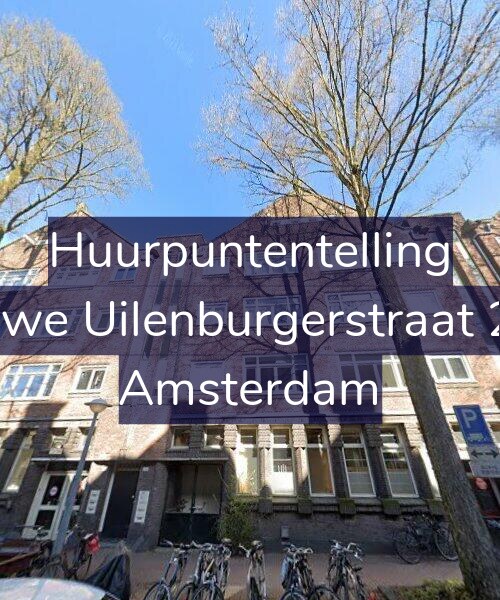 Foto gevel Huurpuntentelling voor Nieuwe Uilenburgerstraat 26-B, Amsterdam