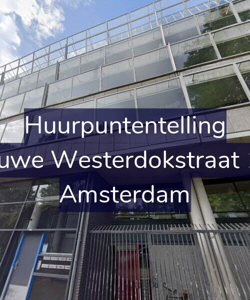 Foto gevel Huurpuntentelling voor Nieuwe Westerdokstraat 168, Amsterdam