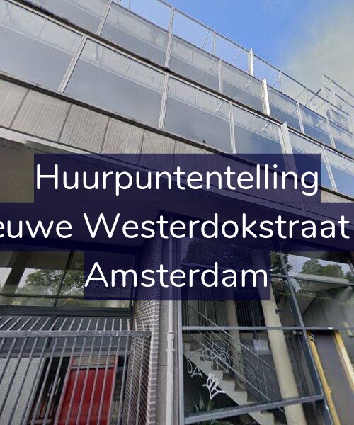 Foto gevel Huurpuntentelling voor Nieuwe Westerdokstraat 98, Amsterdam