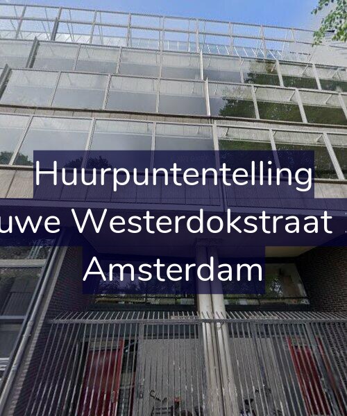 Foto gevel Huurpuntentelling voor Nieuwe Westerdokstraat 142, Amsterdam