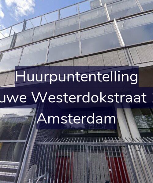 Foto gevel Huurpuntentelling voor Nieuwe Westerdokstraat 100, Amsterdam