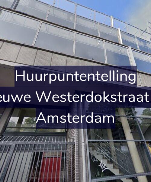 Foto gevel Huurpuntentelling voor Nieuwe Westerdokstraat 94, Amsterdam