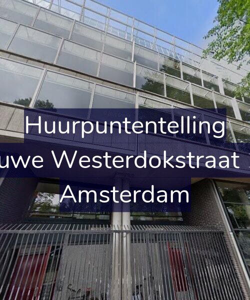 Foto gevel Huurpuntentelling voor Nieuwe Westerdokstraat 124, Amsterdam