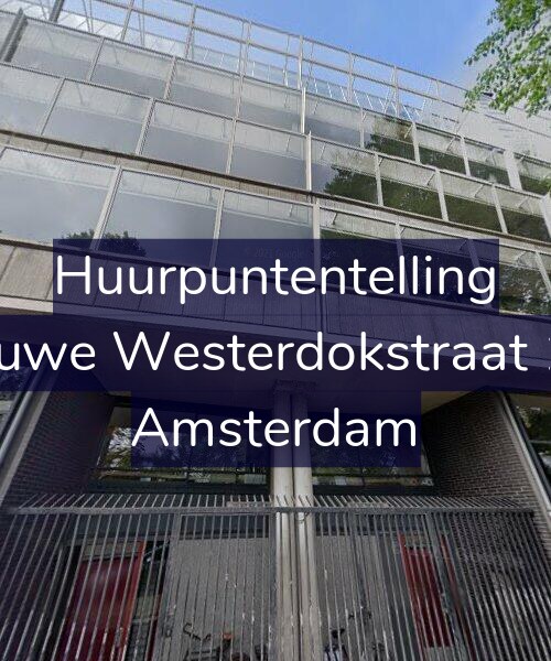Foto gevel Huurpuntentelling voor Nieuwe Westerdokstraat 134, Amsterdam