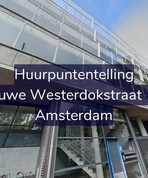 Foto gevel Huurpuntentelling voor Nieuwe Westerdokstraat 188, Amsterdam