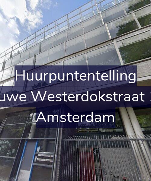 Foto gevel Huurpuntentelling voor Nieuwe Westerdokstraat 176, Amsterdam