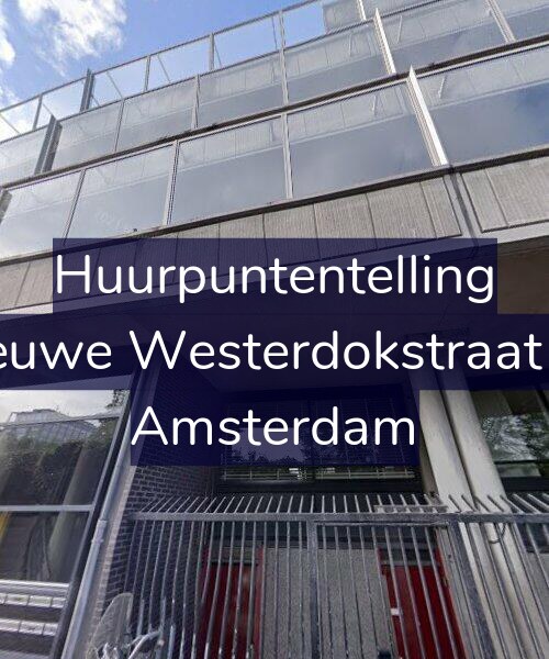 Foto gevel Huurpuntentelling voor Nieuwe Westerdokstraat 92, Amsterdam