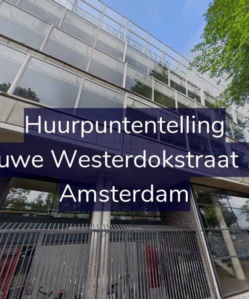 Foto gevel Huurpuntentelling voor Nieuwe Westerdokstraat 116, Amsterdam