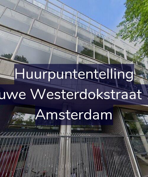 Foto gevel Huurpuntentelling voor Nieuwe Westerdokstraat 122, Amsterdam