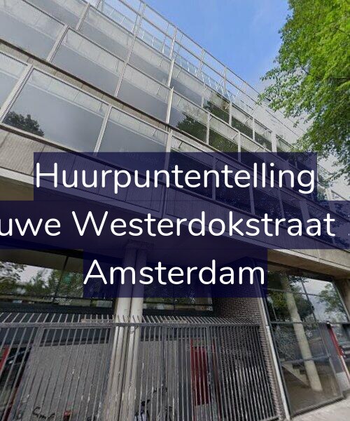 Foto gevel Huurpuntentelling voor Nieuwe Westerdokstraat 108, Amsterdam
