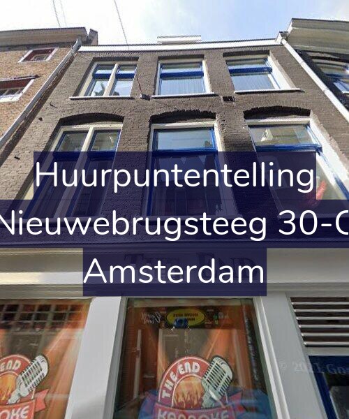 Foto gevel Huurpuntentelling voor Nieuwebrugsteeg 30-C, Amsterdam