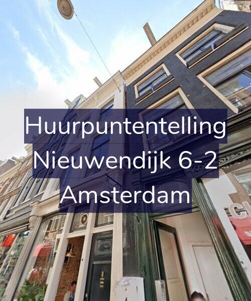 Foto gevel Huurpuntentelling voor Nieuwendijk 6-2, Amsterdam