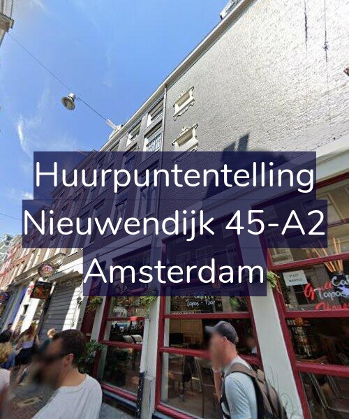 Foto gevel Huurpuntentelling voor Nieuwendijk 45-A2, Amsterdam