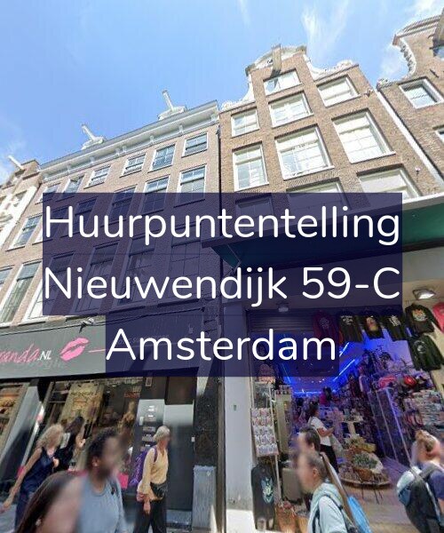 Foto gevel Huurpuntentelling voor Nieuwendijk 59-C, Amsterdam