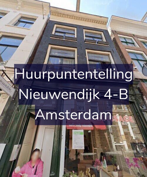 Foto gevel Huurpuntentelling voor Nieuwendijk 4-B, Amsterdam