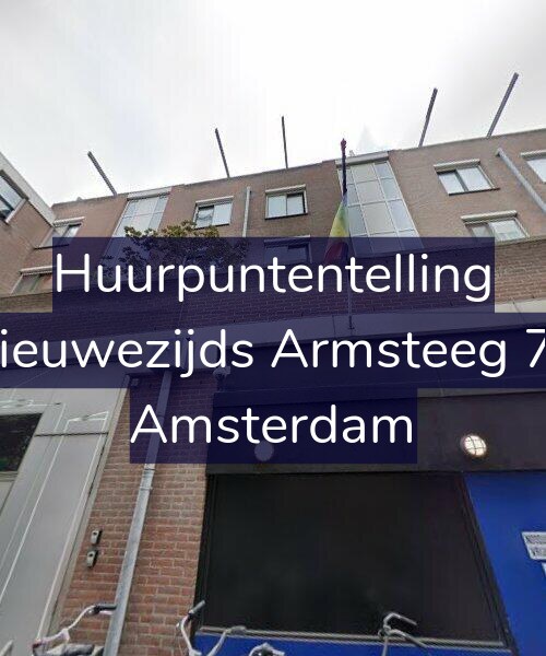 Foto gevel Huurpuntentelling voor Nieuwezijds Armsteeg 79, Amsterdam