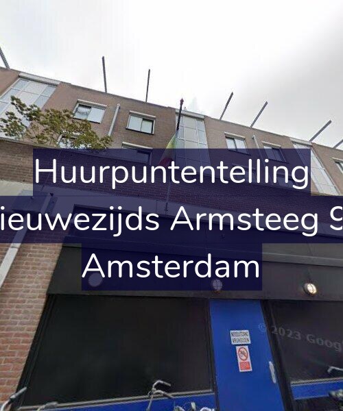 Foto gevel Huurpuntentelling voor Nieuwezijds Armsteeg 93, Amsterdam