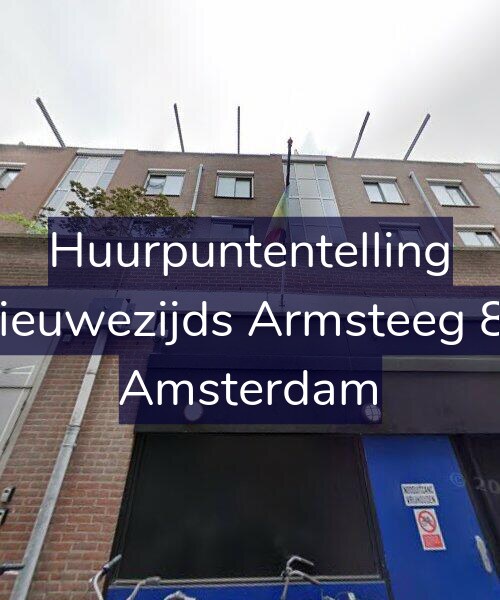 Foto gevel Huurpuntentelling voor Nieuwezijds Armsteeg 83, Amsterdam