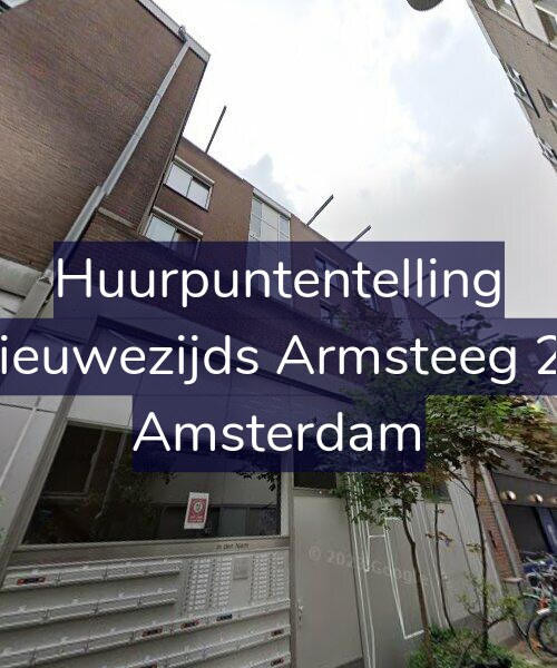 Foto gevel Huurpuntentelling voor Nieuwezijds Armsteeg 29, Amsterdam