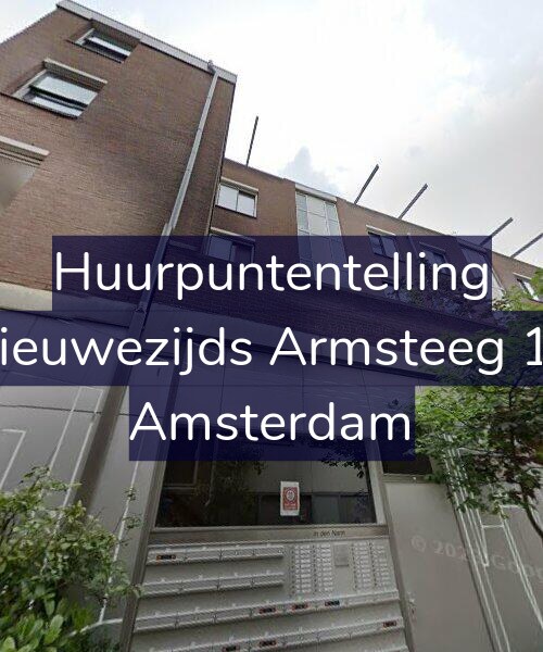 Foto gevel Huurpuntentelling voor Nieuwezijds Armsteeg 17, Amsterdam