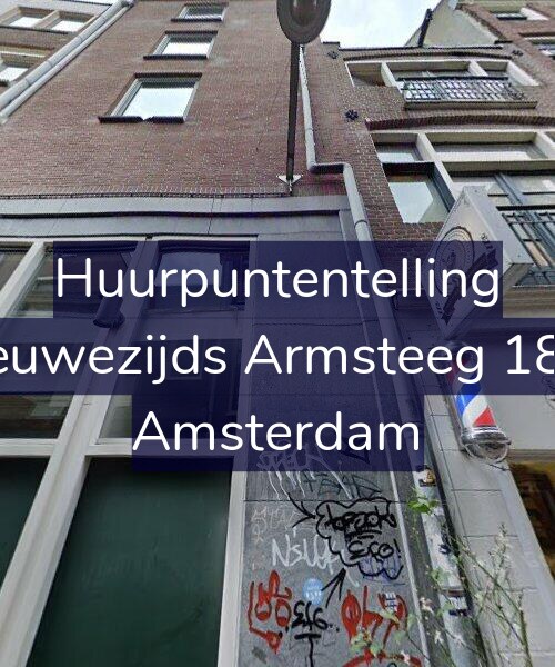 Foto gevel Huurpuntentelling voor Nieuwezijds Armsteeg 18-B, Amsterdam