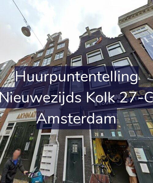 Foto gevel Huurpuntentelling voor Nieuwezijds Kolk 27-G, Amsterdam