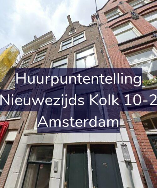Foto gevel Huurpuntentelling voor Nieuwezijds Kolk 10-2, Amsterdam