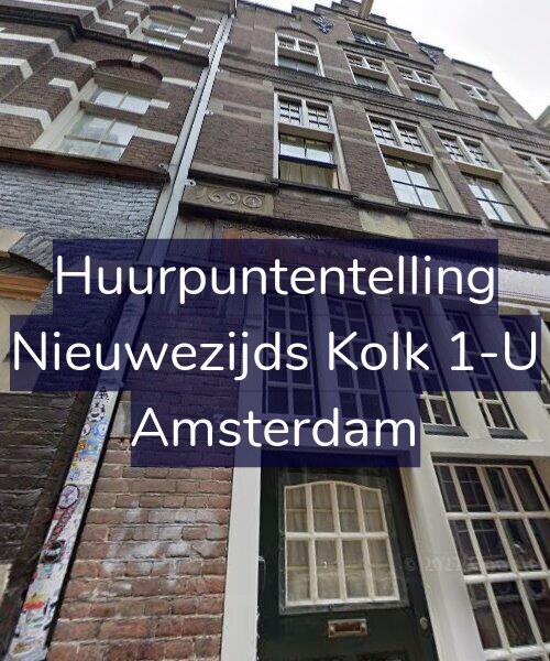 Foto gevel Huurpuntentelling voor Nieuwezijds Kolk 1-U, Amsterdam