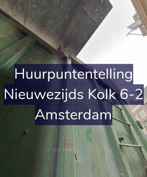 Foto gevel Huurpuntentelling voor Nieuwezijds Kolk 6-2, Amsterdam