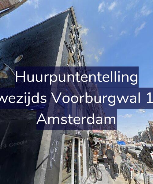 Foto gevel Huurpuntentelling voor Nieuwezijds Voorburgwal 136-B, Amsterdam