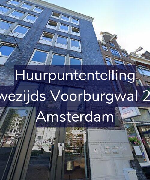 Foto gevel Huurpuntentelling voor Nieuwezijds Voorburgwal 289-C, Amsterdam