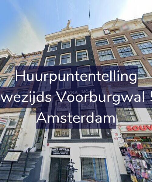 Foto gevel Huurpuntentelling voor Nieuwezijds Voorburgwal 53-2, Amsterdam