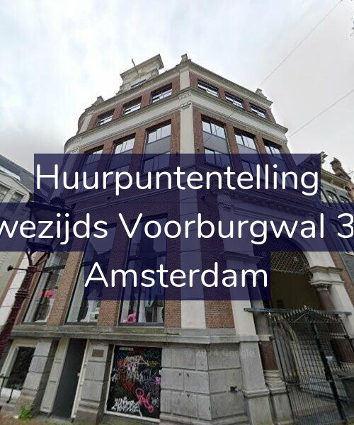 Foto gevel Huurpuntentelling voor Nieuwezijds Voorburgwal 331-B, Amsterdam